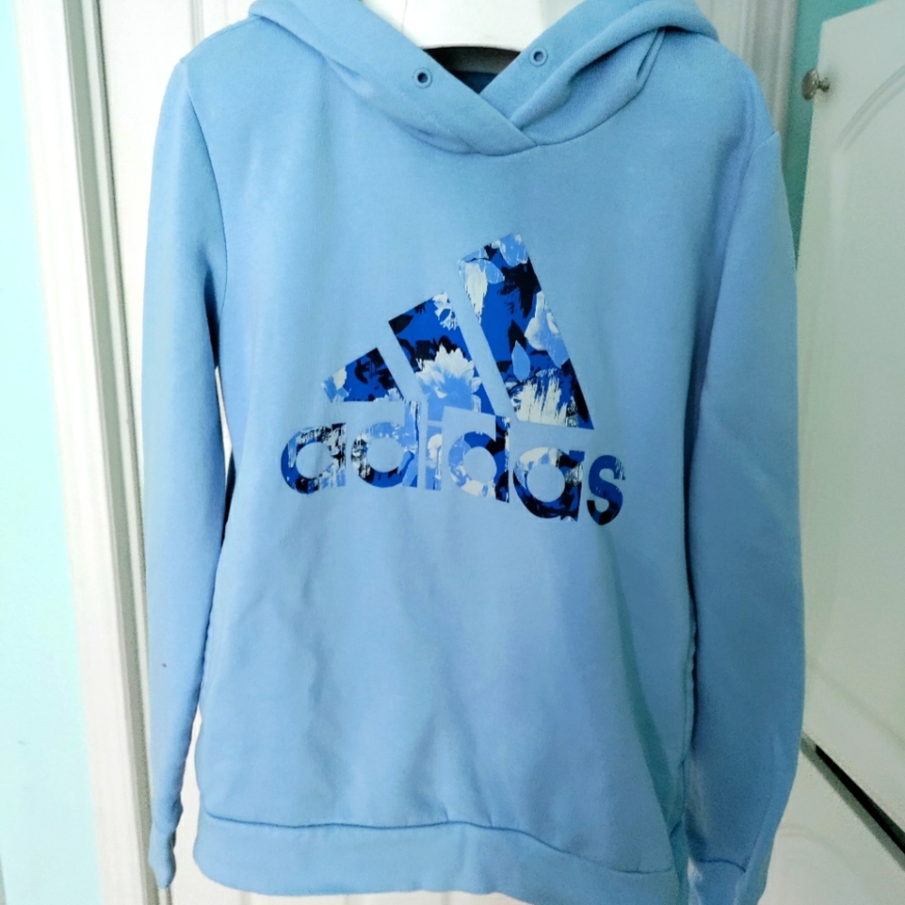 Women's Adidas XS blue hoodie